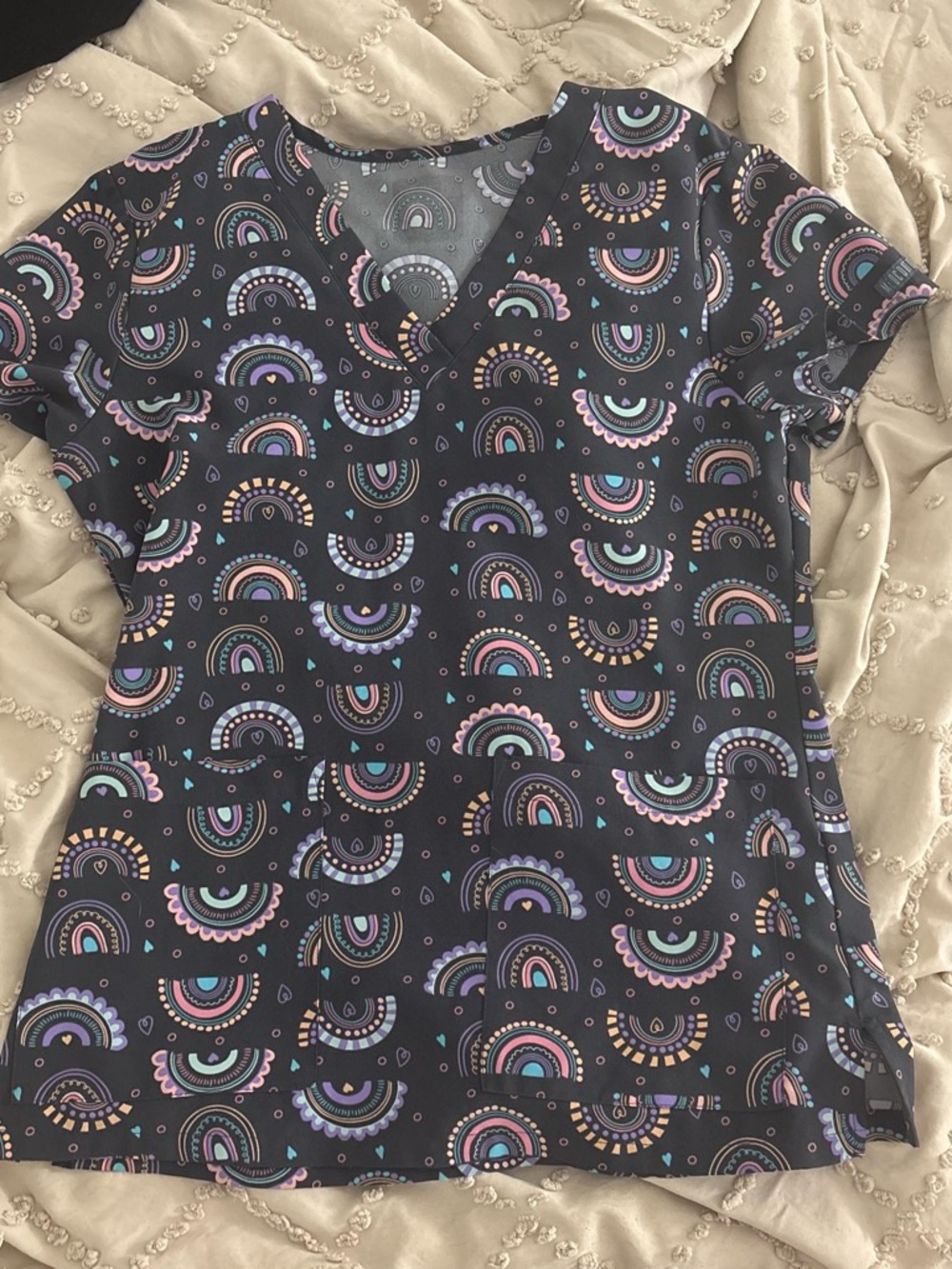 women’s scrub top